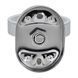 Мильниця з тримачем Lidz Oreo 0201 настінна (матове скло) LDORE0201CRM22083 Chrome, для ванної кімнати SD00028180 фото 4