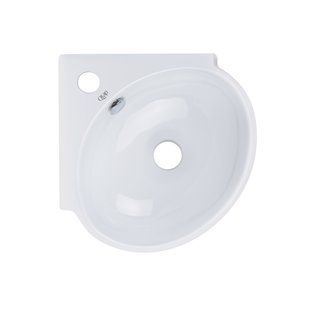 Раковина Qtap Leo 390x365x130 White QT11115010WN SD00052595 фото