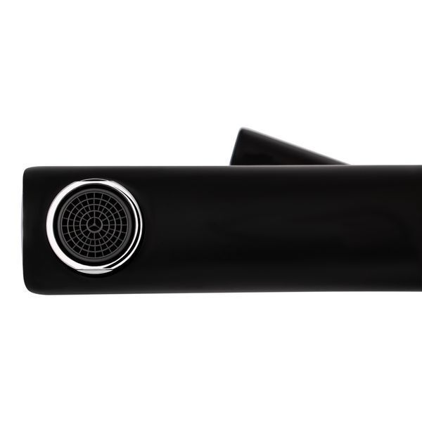 Змішувач для ванни Qtap Grand (з душовим гарнітуром) QTGRABCR006 Chrome/Black, латунь, одноважільний SD00039606 фото