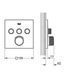 Душевая система скрытого монтажа Grohe Grohtherm Smartcontrol с термостатом, хром (26405SC2) 26405SC2 фото 10