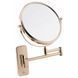 Косметичне дзеркало Qtap Liberty настінне D 200 мм QTLIBORO1147 Gold SD00031742 фото 1