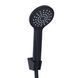 Змішувач для ванни Lidz Latwa 006 (з душовим гарнітуром) (k35) LDLAT006BLA45419 Black SD00051543 фото 4