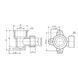 Кут обтискний настінний SD Forte 16х1/2" ВР SF179W1615 SD00025608 фото 2