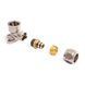 Кут обтискний настінний SD Forte 16х1/2" ВР SF179W1615 SD00025608 фото 1