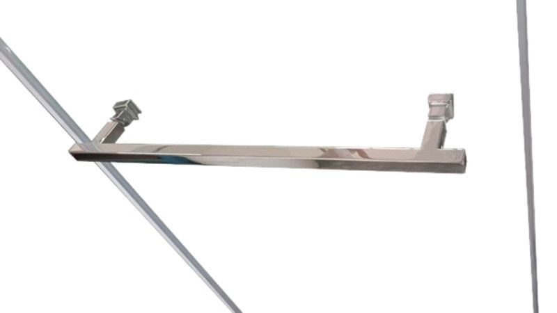 Душова кабіна Koer SR SC01 120x80 см без піддону з прозорим склом 8мм, хром (KR5353) KR5353 фото
