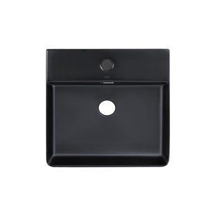Раковина Qtap Nando LT 500х420х130 Matt black QT12116146AMB SD00052920 фото