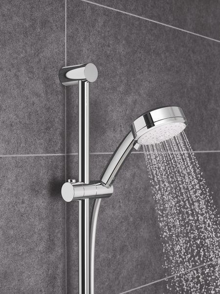 Душовий гарнітур Grohe New Tempesta Cosmopolitan, штанга 3 режими струї, хром (27929002) 27929002 фото