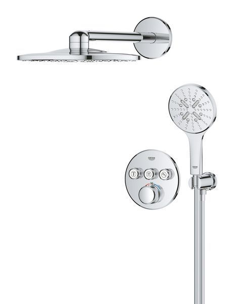 Душова система прихованого монтажу GROHE Grohtherm SmartControl з термостатом (34863000) 34863000 фото