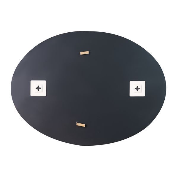 Дзеркало Lidz Latwa 425х575 настінне овальне з декором LD78LA4257, для ванної кімнати, вертикальне SD00052554 фото
