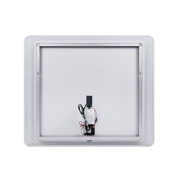 Дзеркало Qtap Leo 800х700 з LED-підсвічуванням Touch, диммер, рег. яскравості QT117814187080W SD00045753 фото
