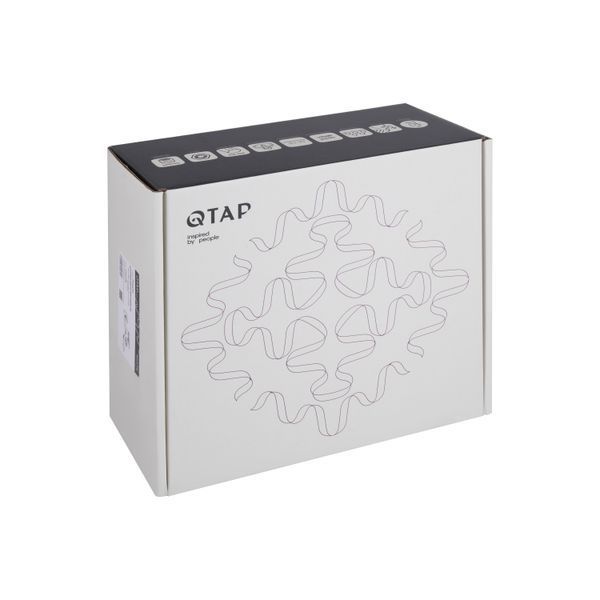 Смеситель для ванны Qtap Presto (c душевым гарнитуром) QTPRE259CRM45574 Chrome, однорычажный, латунь SD00051698 фото