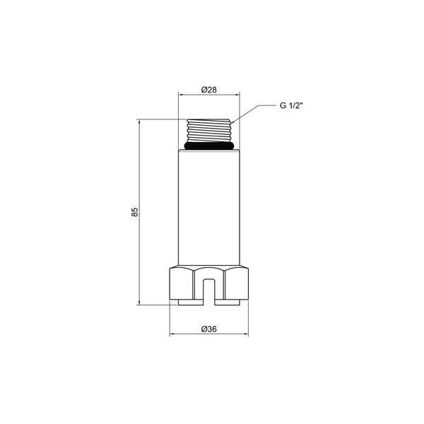 Заглушка "пробка" PPR Thermo Alliance 1/2" ЗР SD00029209 фото