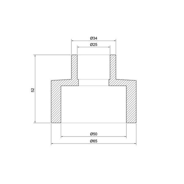 Муфта PPR Thermo Alliance 50х25 SD00029309 фото