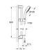 Душовий гарнітур Grohe New Tempesta Cosmopolitan, штанга 3 режими струї, хром (27929002) 27929002 фото 5