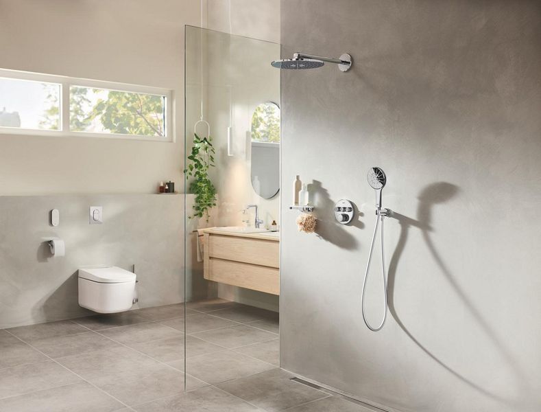 Душова система прихованого монтажу GROHE Grohtherm SmartControl з термостатом (34863000) 34863000 фото