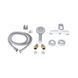 Змішувач для душу Lidz Latwa 010 (з душовим гарнітуром) (k40) LDLAT010WHI45426 White, одноважільний SD00051550 фото 4