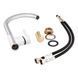 Змішувач для кухні Qtap Grand QTGRAWCR007F Chrome/White, одноважільний, поворотний вилив SD00039613 фото 7