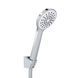 Змішувач для душу Lidz Latwa 010 (з душовим гарнітуром) (k40) LDLAT010WHI45426 White, одноважільний SD00051550 фото 5