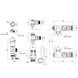 Смесительная группа SD Forte 1'' без байпаса SF006W25 SD00039977 фото 2