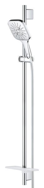 Душовий гарнітур Grohe Rainshower SmartActive зі штангою, 3 режими струї, хром (26586000) 26586000 фото