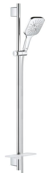 Душовий гарнітур Grohe Rainshower SmartActive зі штангою, 3 режими струї, хром (26586000) 26586000 фото