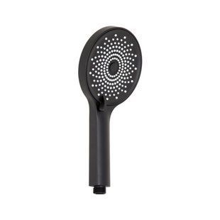 Лійка для ручного душу Lidz Niagara 32 120 мм кругла LDNIA32BLM47555 Matt Black, 3 режими роботи SD00053679 фото