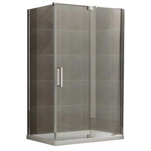 Душова кабіна без піддону Koer SR SC02 120x90 см, хром, скло Easy Clean 8мм (KR5354) KR5354 фото