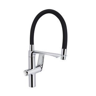 Смеситель для кухни Qtap Vlasta New с гибким изливом с подключением для питьевой воды QTVLA364CRM45648 SD00051772 фото