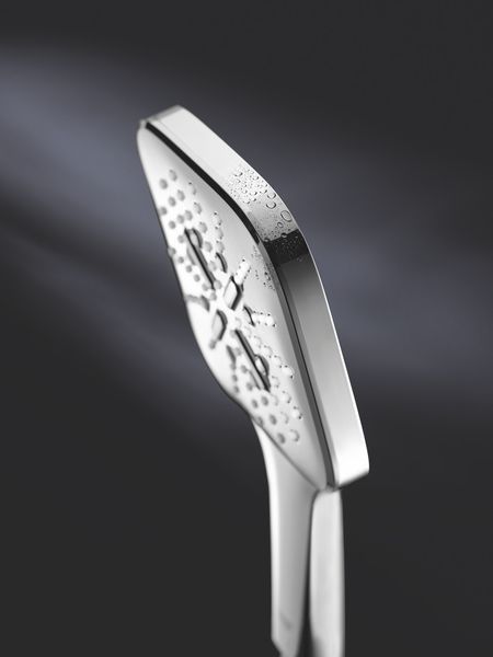 Душовий гарнітур Grohe Rainshower SmartActive зі штангою, 3 режими струї, хром (26586000) 26586000 фото