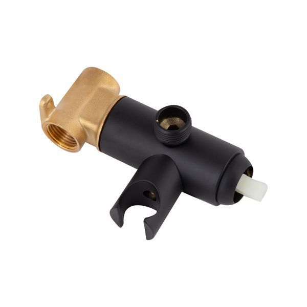 Набор для гігієнічного душу Qtap Inspai-Varius округлий QTINSVARBСRV00440001 Black Matt SD00035723 фото