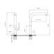 Смеситель для кухни Qtap Zdenek QTZDN9032103FC Brushed Nickel PVD, однорычажный, поворотный излив SD00042912 фото 2
