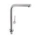 Смеситель для кухни Qtap Zdenek QTZDN9032103FC Brushed Nickel PVD, однорычажный, поворотный излив SD00042912 фото 1