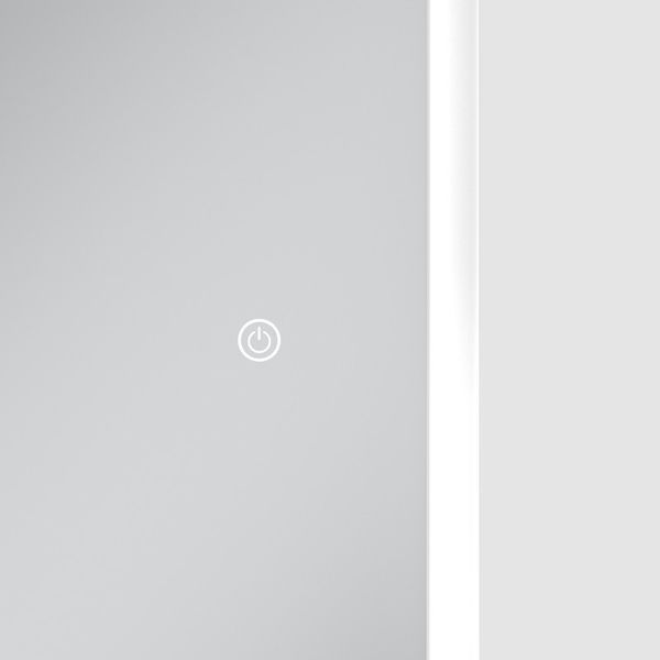 Дзеркало Mixxus Premium OLIVARY MR19-90x70-REVERSE (LED Touch, Anti-fog, димер (3-6,5kK)) (MP6630) MP6630 фото