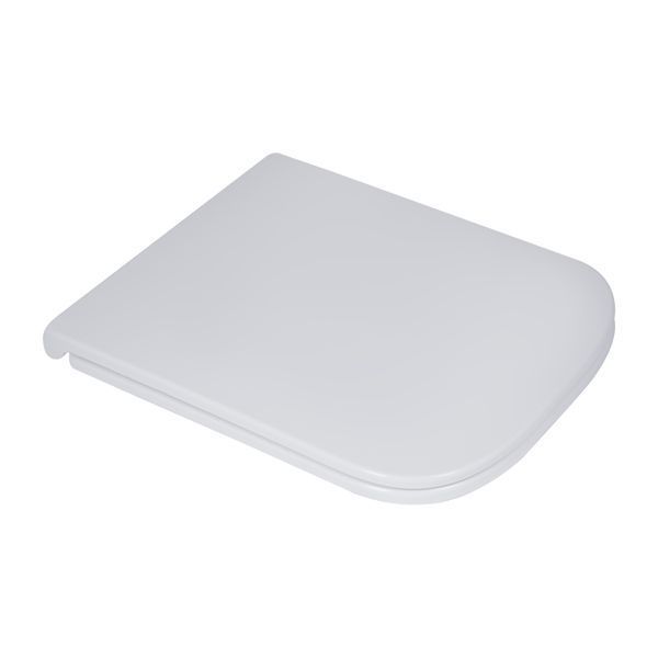 Унітаз підлоговий Qtap Tern Ultra Quiet безобідковий з сидінням Soft-Close QT17222175AUQ1W Білий, компактний SD00051948 фото