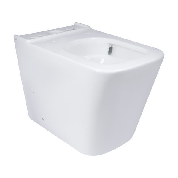 Унітаз підлоговий Qtap Tern Ultra Quiet безобідковий з сидінням Soft-Close QT17222175AUQ1W Білий, компактний SD00051948 фото