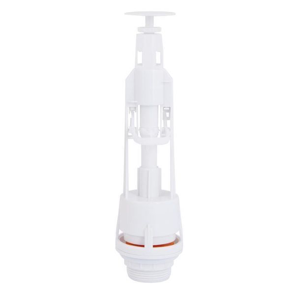 Lidz Арматура LT01 без клапана, Старт/Стоп, кнопка хром, для унітазу, 5 років гарантії SD00051145 фото