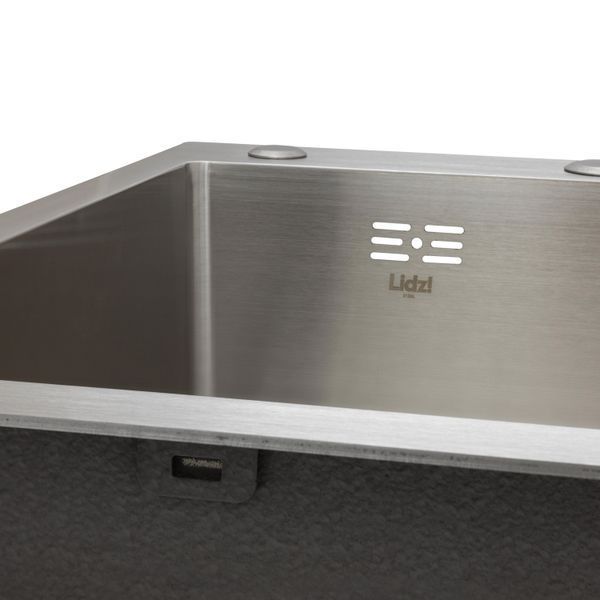 Мийка для кухні інтегрована Lidz Handmade H7849R крило праворуч (LDH7849BRUR45591) Brushed Steel 3,0/1,0 мм SD00051715 фото