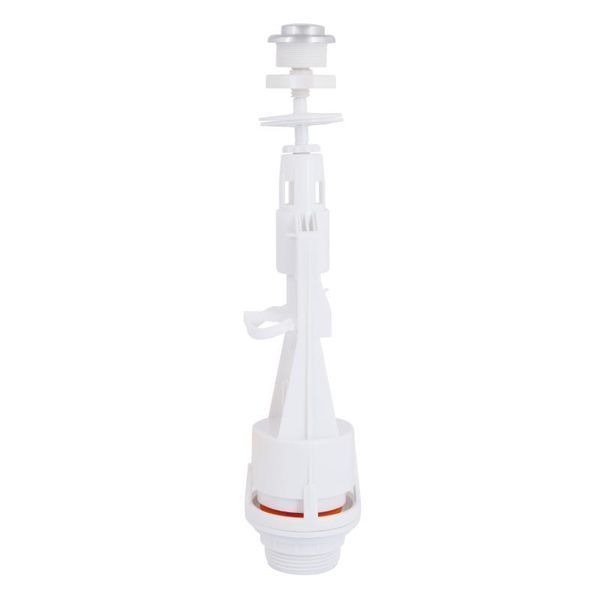 Lidz Арматура LT01 без клапана, Старт/Стоп, кнопка хром, для унітазу, 5 років гарантії SD00051145 фото