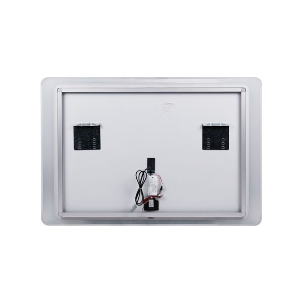 Дзеркало Qtap Leo 1000х700 з LED-підсвічуванням Touch, диммер, рег. яскравості QT1178141870100W SD00045754 фото