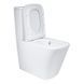 Унітаз підлоговий Qtap Tern Ultra Quiet безобідковий з сидінням Soft-Close QT17222175AUQ1W Білий, компактний SD00051948 фото 8
