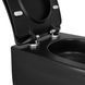 Унітаз підвісний Qtap Taurus безобідковий з сидінням Soft-close QT2433084EUQMB SD00051553 фото 6