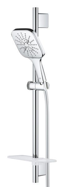 Душовий гарнітур Grohe Rainshower SmartActive з штангою, 3 режими струї, хром (26583000) 26583000 фото