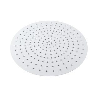 Лейка для верхнего душа Qtap Hlavova 400 мм округлая QTHLAS400O1ZWW White SD00042061 фото