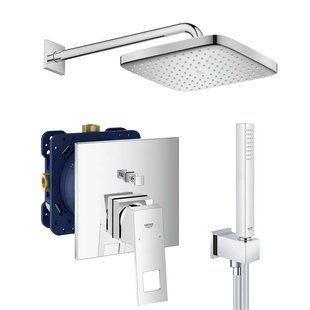 Душова система прихованого монтажу Grohe Eurocube New Tempesta 250 з змішувачем, хром (UA26415SC3) UA26415SC3 фото