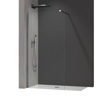 Душевая перегородка Koer SR SP01 Walk-In 100x200, стекло 8мм, хром, Easy Clean (KR5393) KR5393 фото