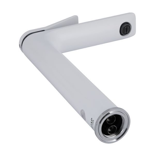 Смеситель для раковины Qtap Presto высокий QTPRE269CRW45577 Chrome/White, однорычажный, глянцевая поверхность SD00051701 фото