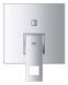 Душова система прихованого монтажу Grohe Eurocube New Tempesta 250 з змішувачем, хром (UA26415SC3) UA26415SC3 фото 5