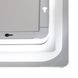 Дзеркало Qtap Mideya 800х600 з LED-підсвічуванням Touch, з антизапітнінням, годинником, диммером, рег. яскравості QT2078NCF8060W SD00051755 фото 6