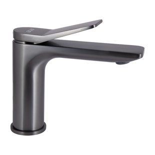Смеситель для раковины Qtap Presto QTPRE270GRP45581 Graphite, однорычажный, поворотный излив SD00051705 фото