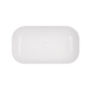 Раковина-чаша Qtap Jay 695х410х150 White з донним клапаном QT07112166W SD00043838 фото
